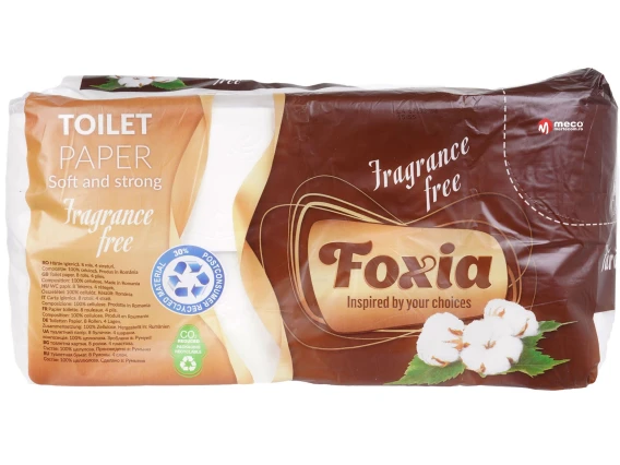 Hartie igienica Foxia 8 role 4 straturi
