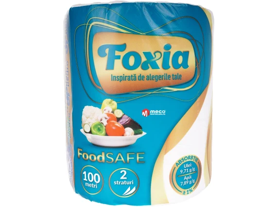 Prosop bucatarie Foxia FoodSafe 2straturi 100m