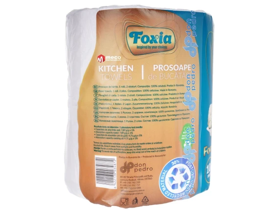 Prosop bucatarie Foxia FoodSafe 2straturi 100m