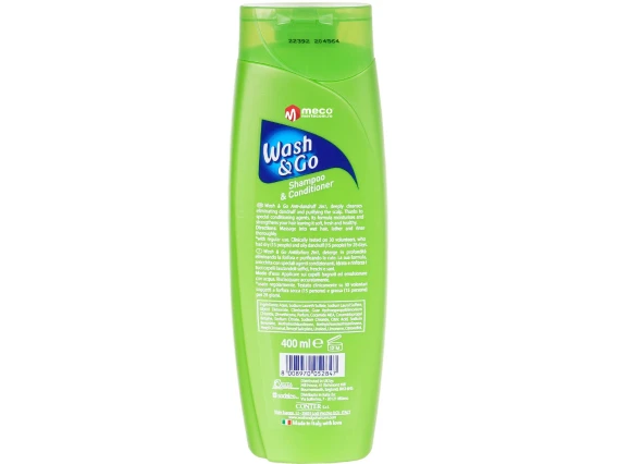 Sampon si balsam Wash&Go antimatreata 400ml