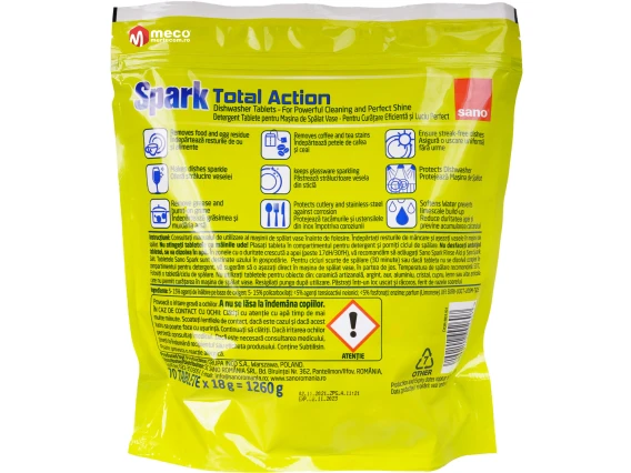 Capsule Spark 70buc Total Action