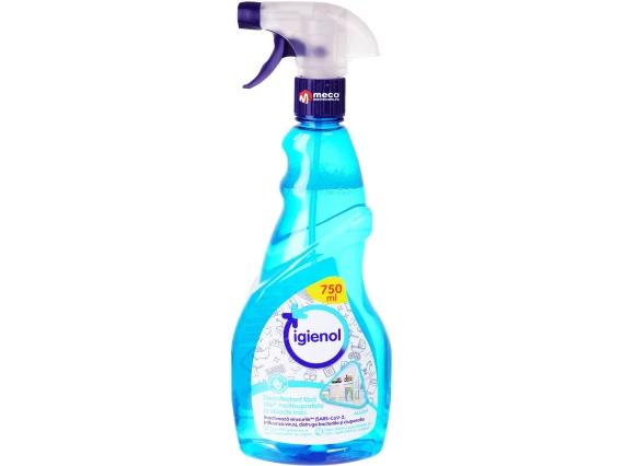 Dezinfectant universal Igienol cu pulverizator 750 ml (Mar verde)