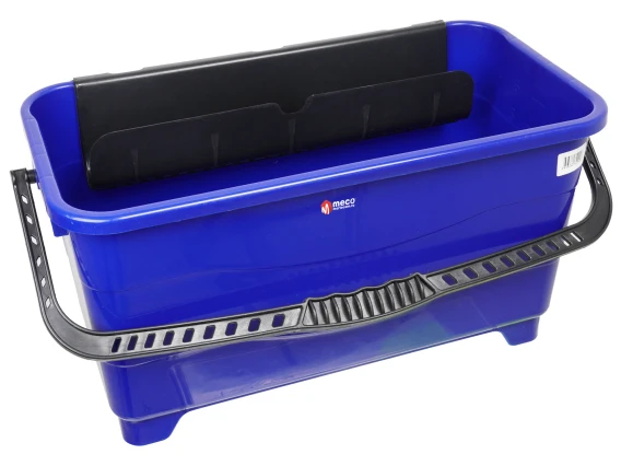 Galeata pentru burete si racleta sters geamuri 25L Cey (Albastru)