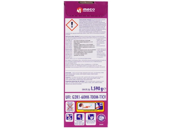 Detergent capsule 3in1 Dash 60 bucati (Color Frische)