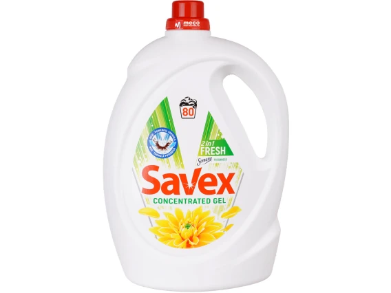 Detergent lichid Savex 4.4L Fresh 2IN1
