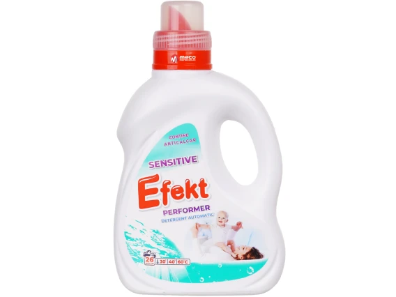 Detergent lichid rufe automat Efekt Performer Sensitive 910ml