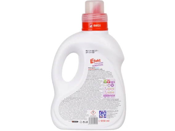 Detergent lichid rufe automat Efekt Performer Sensitive 910ml