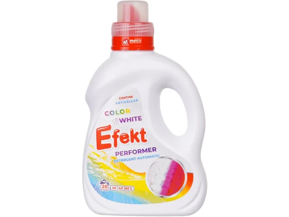 Detergent lichid rufe automat Efekt Performer White&Color 910ml