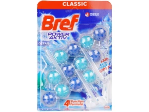 Odorizant WC Bref WC Power Aktiv 3buc (Ocean Breeze)
