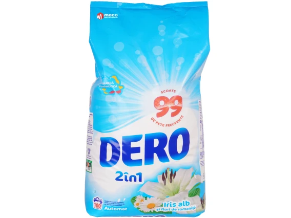 Detergent automat rufe Dero 10kg (Iris Alb)