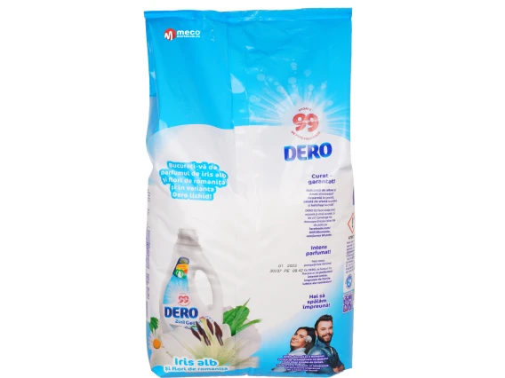 Detergent automat rufe Dero 10kg (Iris Alb)