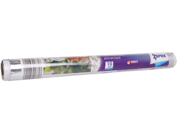 Folie aluminiu Zorex 30cm x 10metri