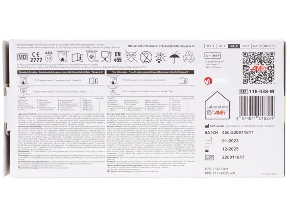 Manusi nepudrate nitril negre Pura Comfort marimea M 100Buc/Set