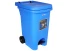 Cos pubela colectare selectiva cu pedala Urban 60litri (Albastru)