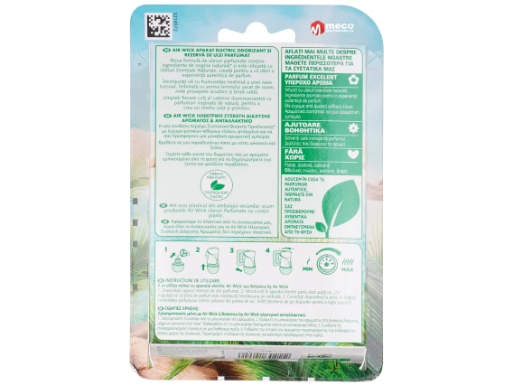 Aparat odorizant si rezerva AirWick (turquoise)