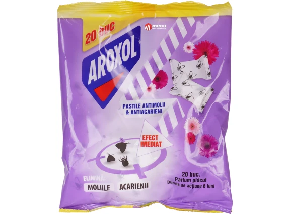 Pastile anti-molii si anti-acarieni Aroxol