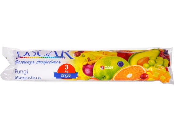 Pungi alimentare Oscar 3kg 27x36cm 280buc