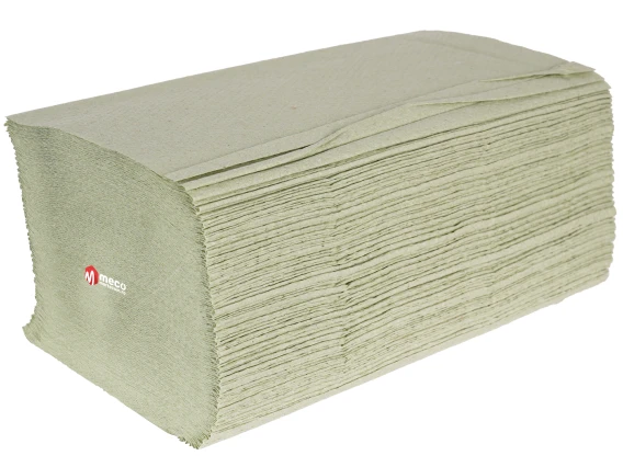 Prosop hartie pliant V verde Lucart 21x25cm 1strat 240bucati