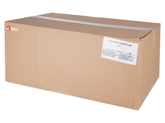 Prosop hartie pliant V verde Lucart 21x25cm 1strat 240bucati