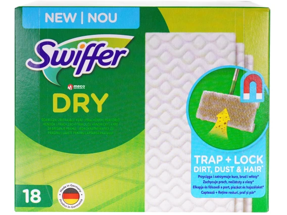 Lavete uscate Swiffer Dry 18bucati/set