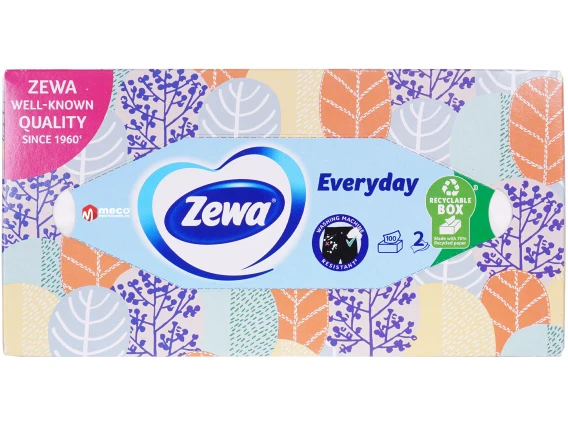 Servetele faciale Zewa 2straturi 100bucati