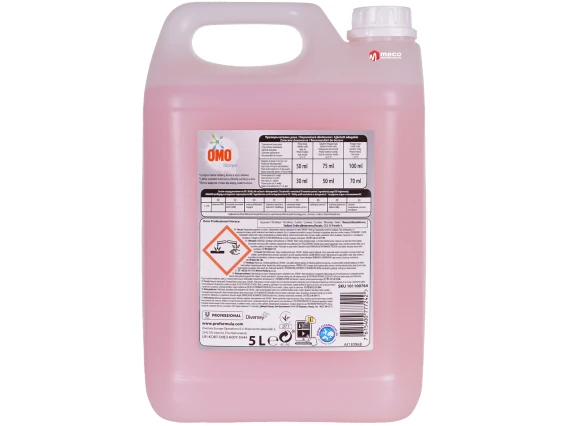 Detergent lichid rufe Omo Professional Horeca 5L