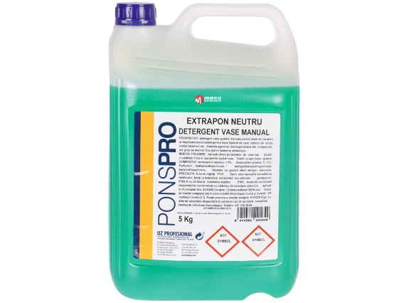 Detergent vase manual Asevi Extrapon Neutru 5L