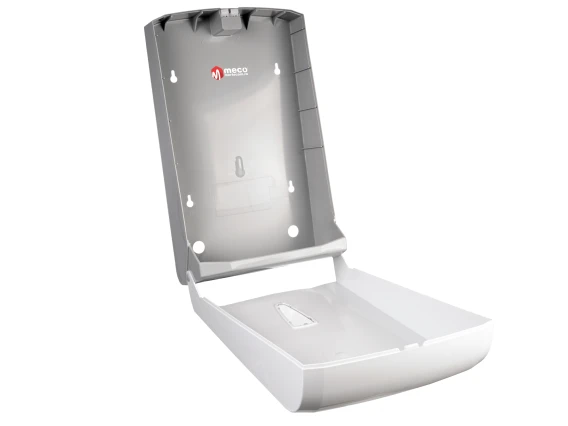 Dispenser alb pentru 600 prosoape hârtie Meco K41