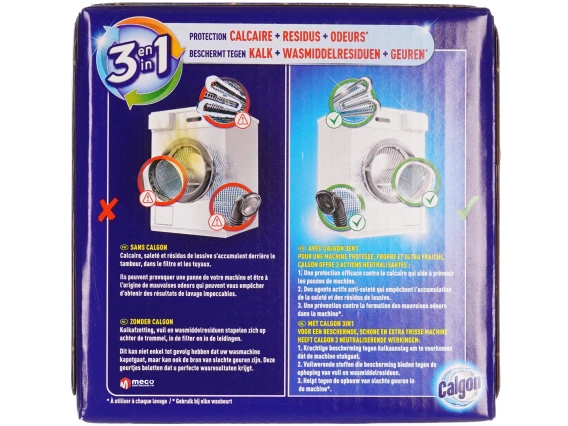 Anticalcar Calgon tablete 3in1 17buc