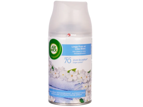 Rezerva odorizant camera Air Wick Cool Linen & White Lily