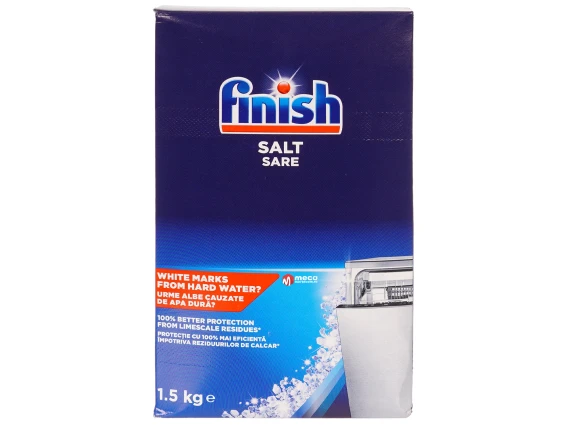 Sare speciala pentru masina de spalat vase Finish 1.5kg