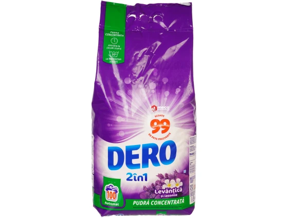 Detergent automat rufe Dero 2in1 Levantica si Iasomie 7.5kg