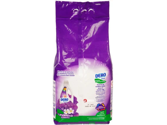 Detergent automat rufe Dero 2in1 Levantica si Iasomie 7.5kg