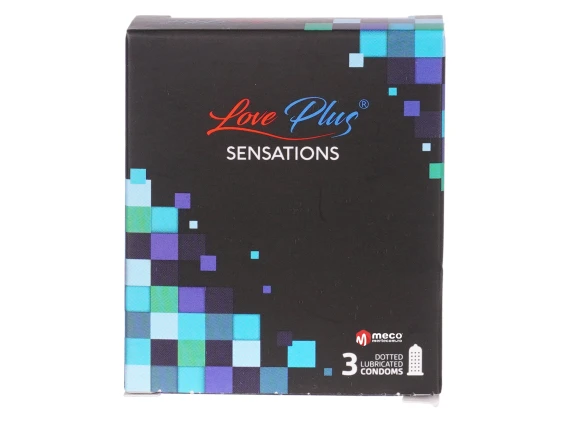 Prezervative Love Plus Sensations 3bucati