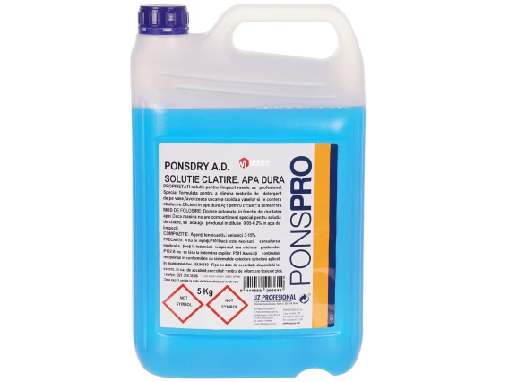 Detergent limpezire vase automat Asevi Ponsdry 5litri