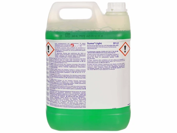 Detergent lichid pentru spalarea manuala a vaselor 5L Suma Light