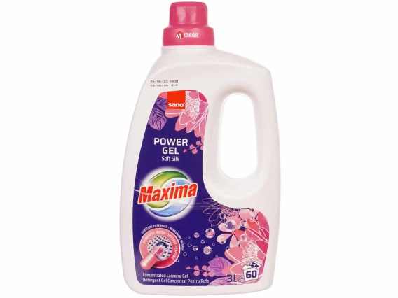 Detergent gel pentru rufe Sano Maxima 3litri (Soft Silk)