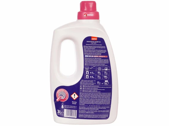 Detergent gel pentru rufe Sano Maxima 3litri (Soft Silk)