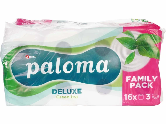Hartie igienica Paloma parfumata Green Tea 16role 3straturi