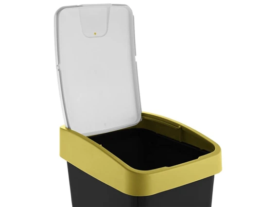 Cos gunoi cu deschidere dubla Keeeper 25 litri H-47cm (Albastru)