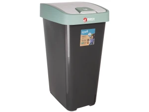 Cos gunoi cu deschidere dubla Keeeper 45 litri H-61cm (Verde Deschis)