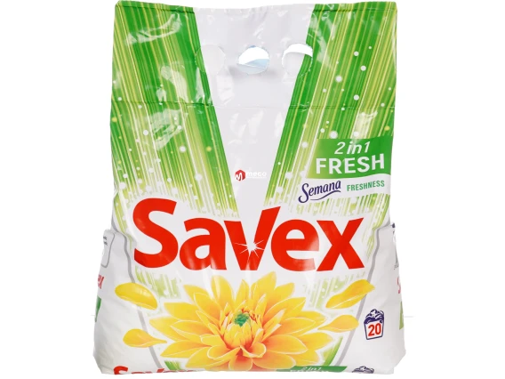 Detergent de rufe automat Savex 2 kg (Fresh)