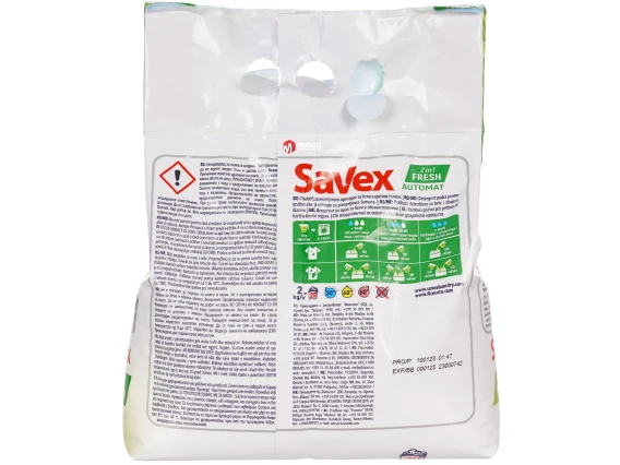 Detergent de rufe automat Savex 2 kg (Fresh)