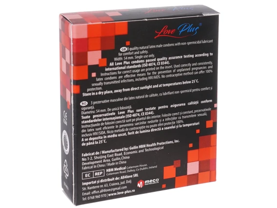 Prezervative Love Plus Classic 3bucati