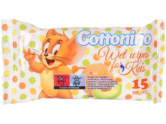 Servetele umede Cottonino Tom & Jerry Melon 15 buc