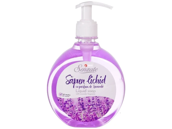 Sapun lichid Senzate 500ml (Lavanda)