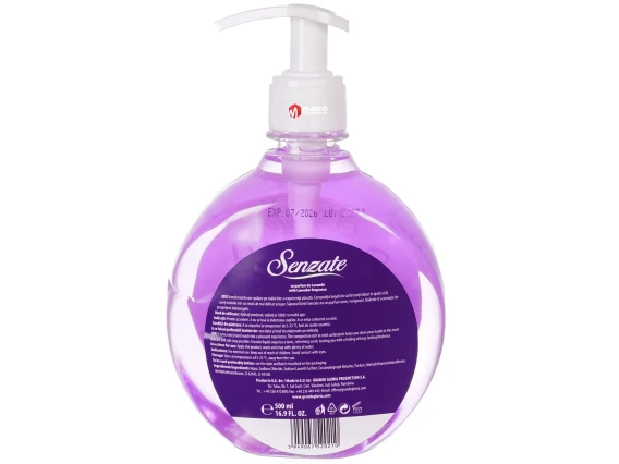 Sapun lichid Senzate 500ml (Lavanda)