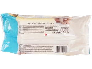 Servetele umede cu capac Cottonino 120buc (Bumbac si Panthenol)