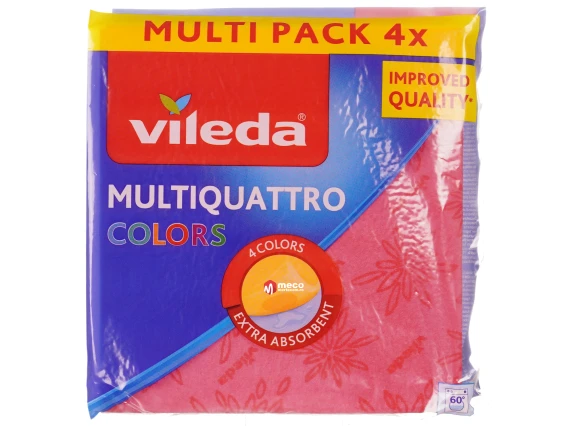 Lavete universale Vileda Multiquattro Colors 4 buc