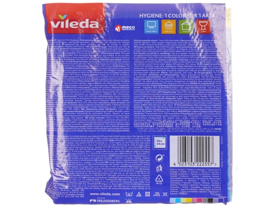Lavete universale Vileda Multiquattro Colors 4 buc